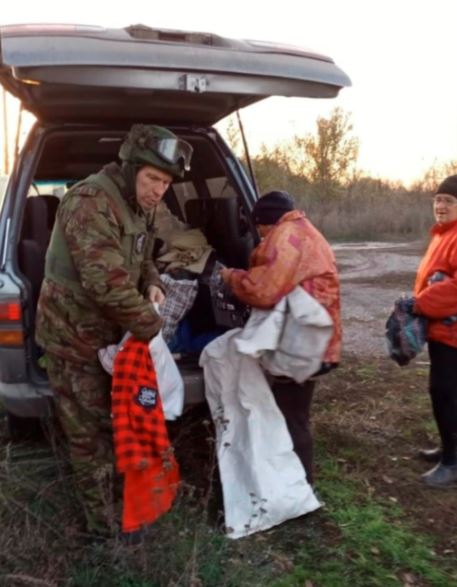 Гуманитарная помощь для беженцев из Курской области